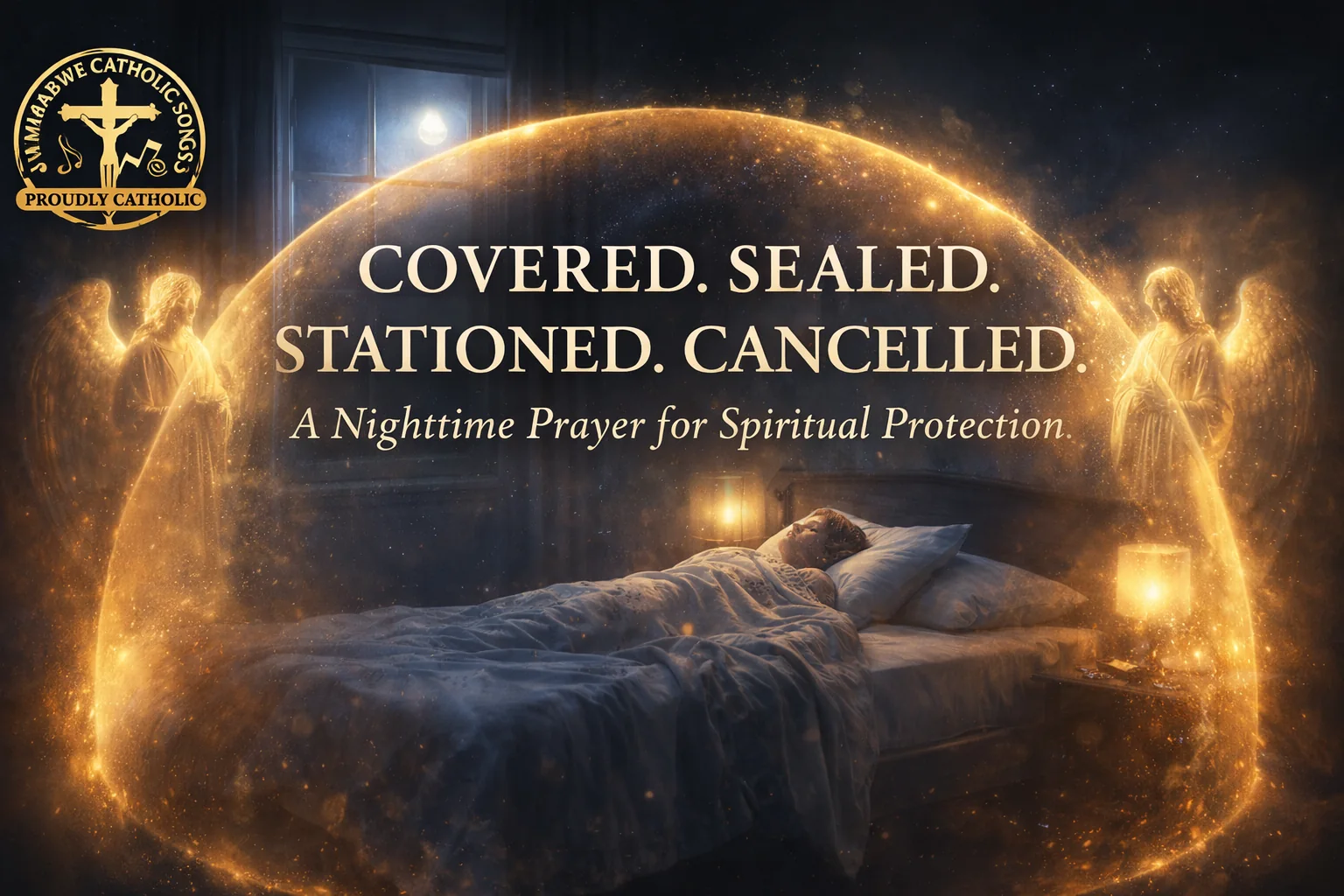 Covered. Sealed. Stationed. Cancelled — A Nighttime Prayer for Spiritual Protection